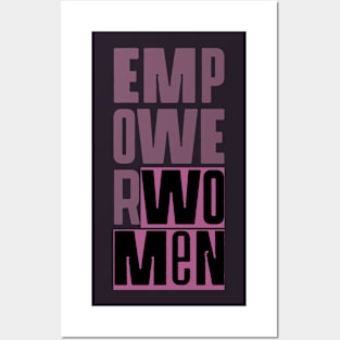 Empower Women Posters and Art